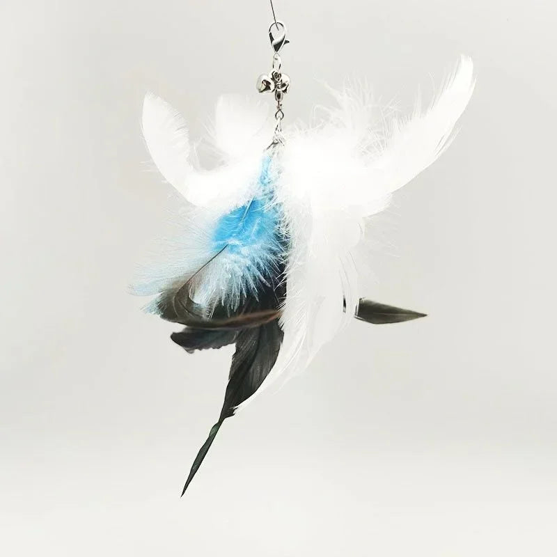 Interactive Cat Toy Funny Simulation Bird Feather