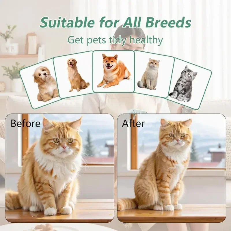 Pet Spray Hair Comb Professional Electric Hair Straightener