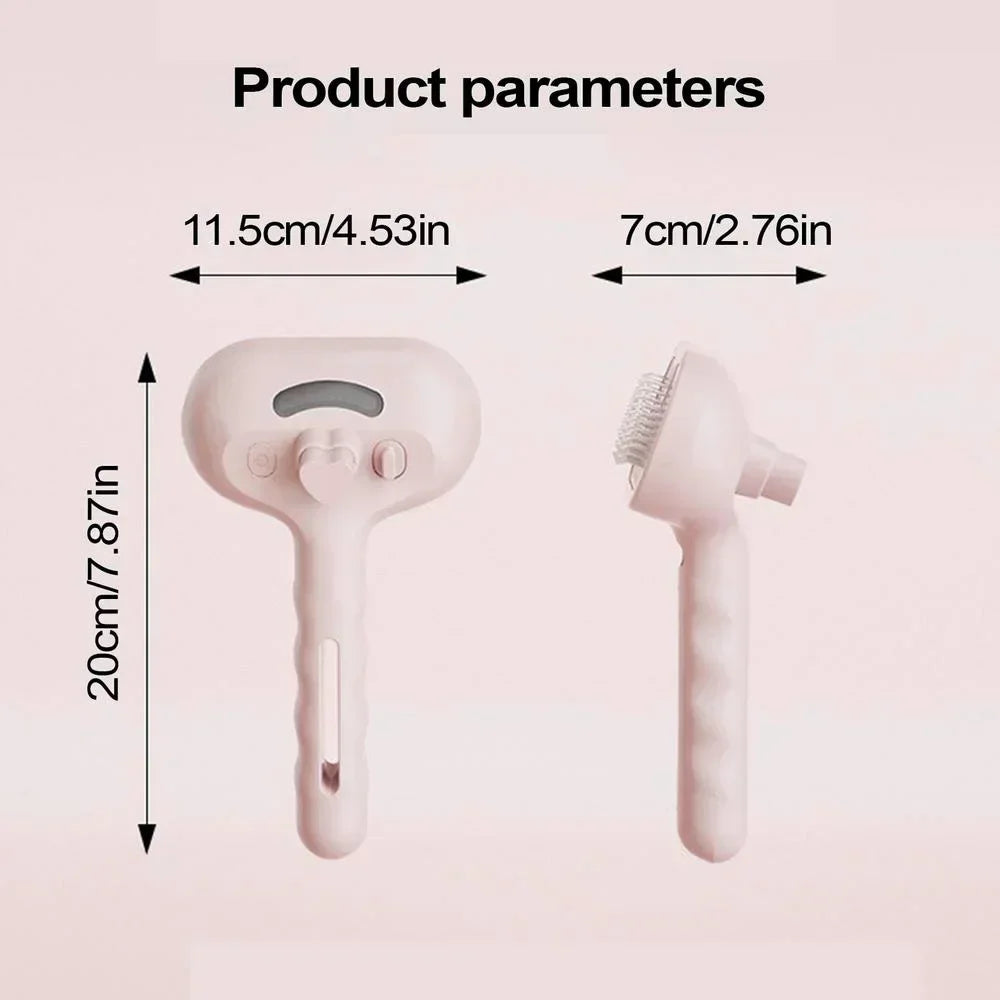 Pet Spray Hair Comb Professional Electric Hair Straightener