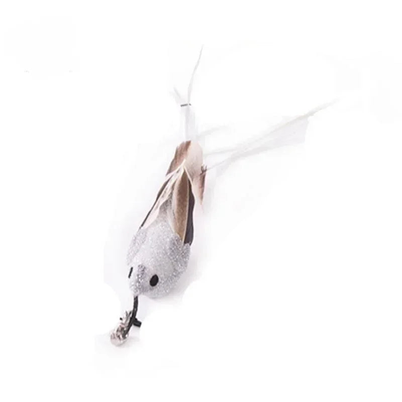 Interactive Cat Toy Funny Simulation Bird Feather