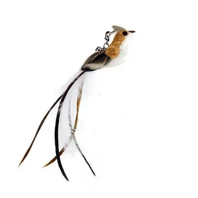 Interactive Cat Toy Funny Simulation Bird Feather