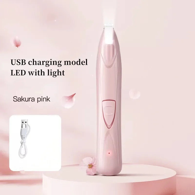 1pc Electric Pet Clippers Cat Dog Quiet Foot Hair Trimmer