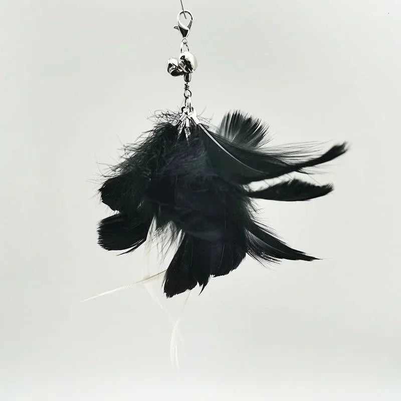 Interactive Cat Toy Funny Simulation Bird Feather
