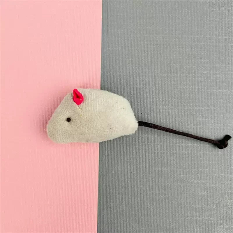 Fun Plush Mouse Cat Toy For Kitten