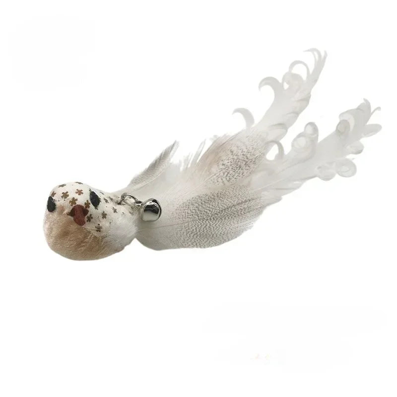 Interactive Cat Toy Funny Simulation Bird Feather
