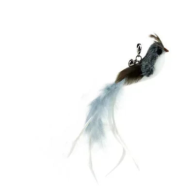 Interactive Cat Toy Funny Simulation Bird Feather