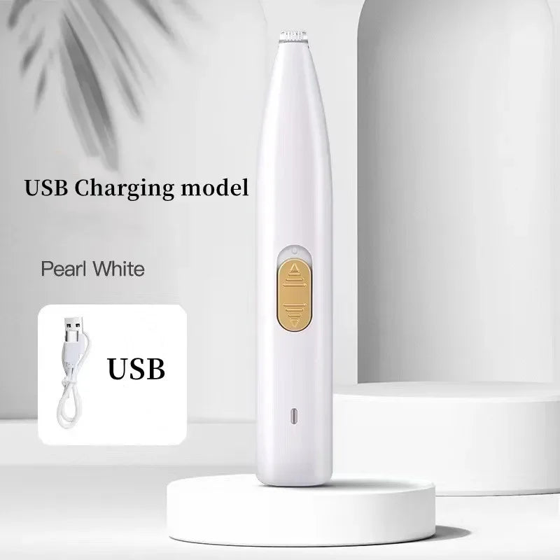 1pc Electric Pet Clippers Cat Dog Quiet Foot Hair Trimmer