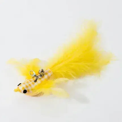 Interactive Cat Toy Funny Simulation Bird Feather