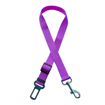 Adjustable Dog Car Seat Belt Harness Leash