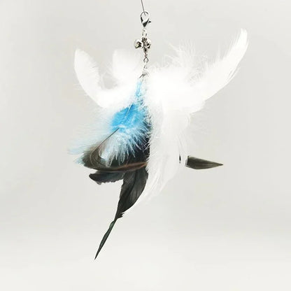 Interactive Cat Toy Funny Simulation Bird Feather