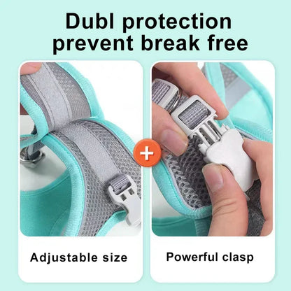 Adjustable Puppy Cat Harness