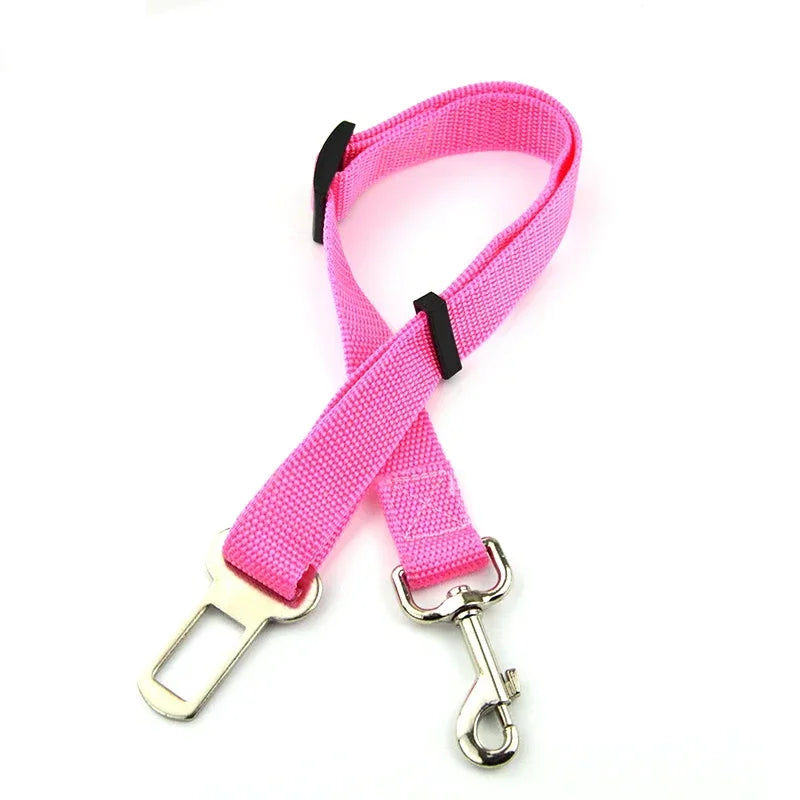 Adjustable Dog Car Seat Belt Harness Leash