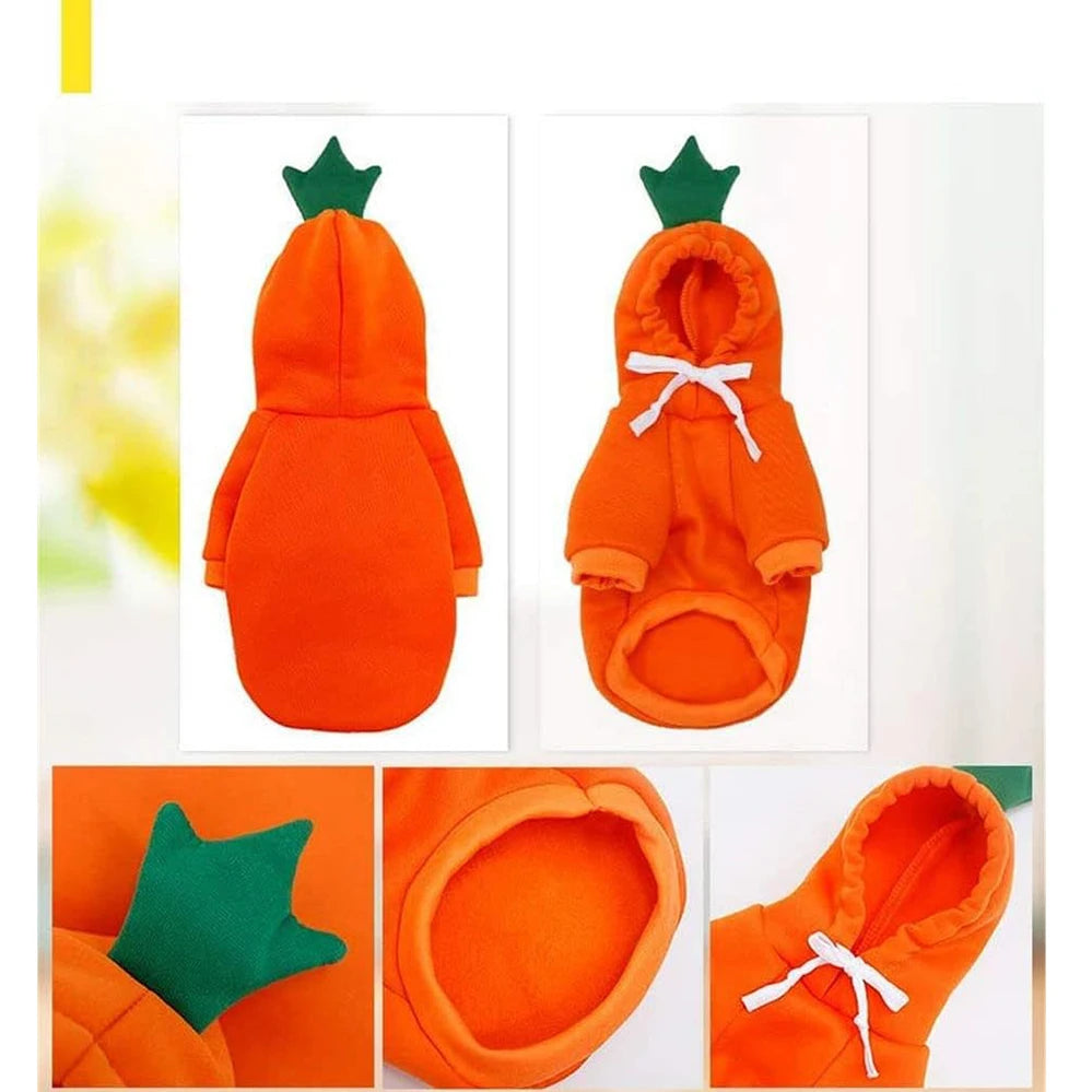 Cute Dog Hoodie Pet Fruit Clothes