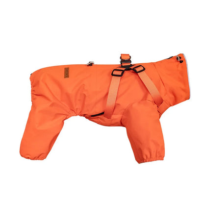 Dog Raincoat with Harness Waterproof