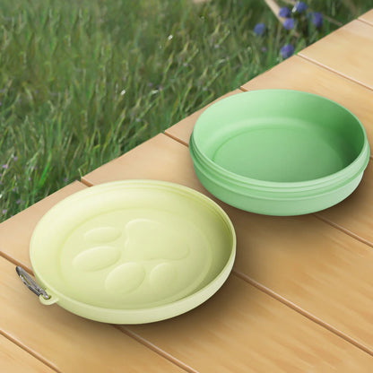 Portable Pet Dog Food Water Container