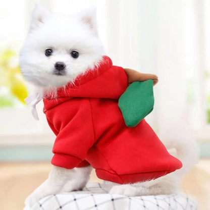 Cute Dog Hoodie Pet Fruit Clothes