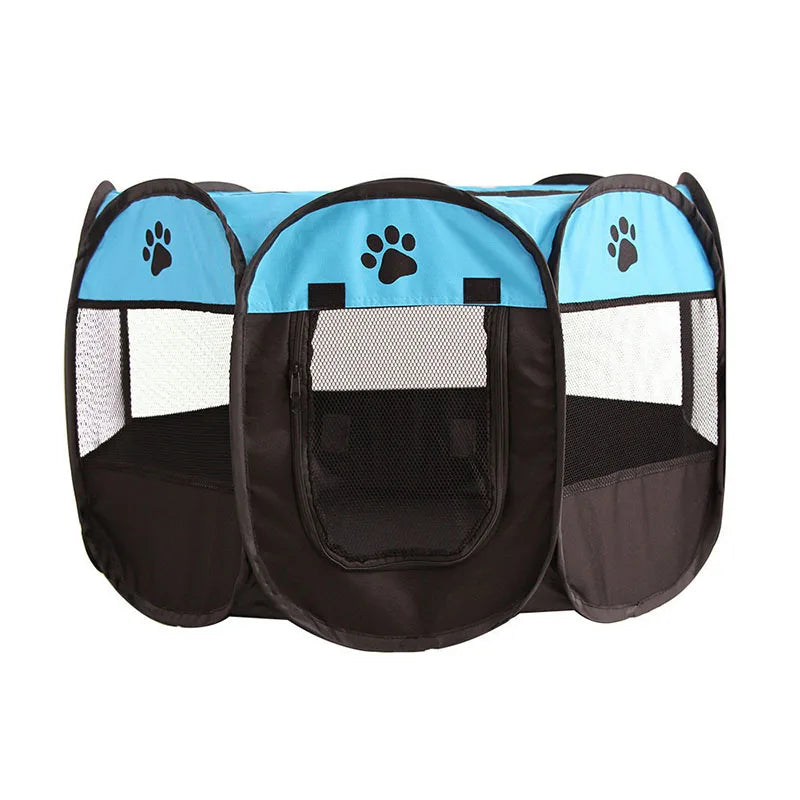 Foldable cats, dog tents claw-resistant