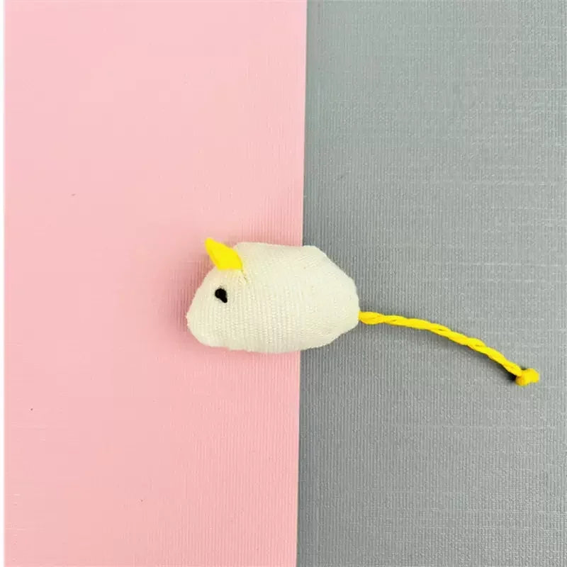 Fun Plush Mouse Cat Toy For Kitten
