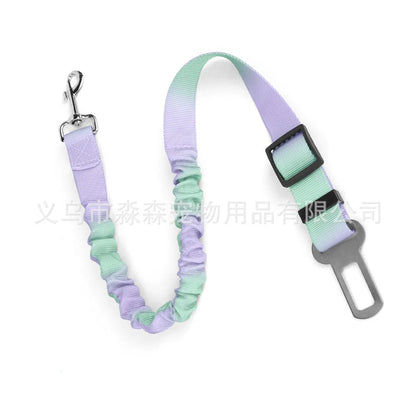 Adjustable Dog Car Seat Belt Harness Leash