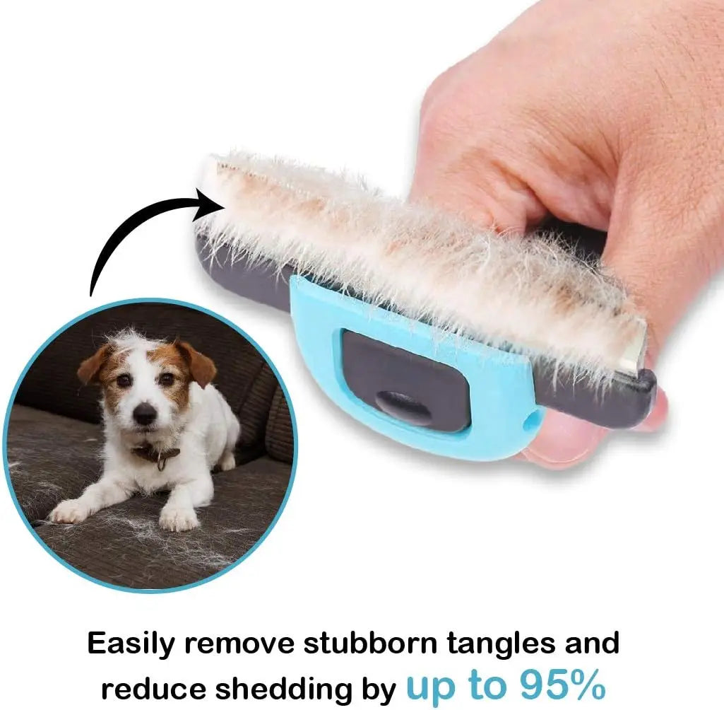 Stainless Steel Pet Dematting Comb for Dogs & Cats\