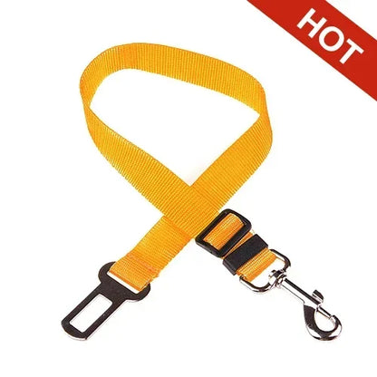 Adjustable Dog Car Seat Belt Harness Leash