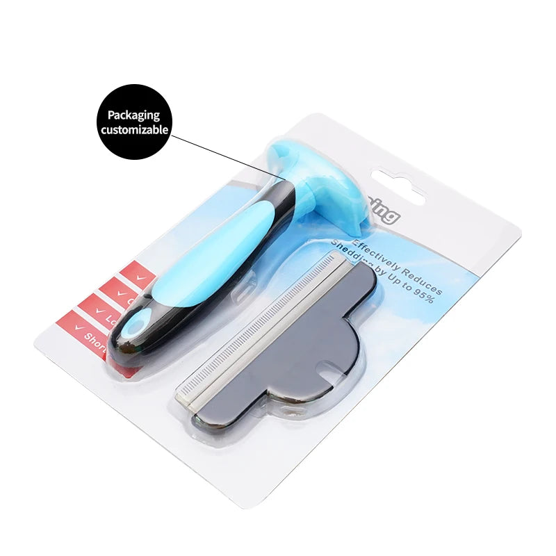 Stainless Steel Pet Dematting Comb for Dogs & Cats\