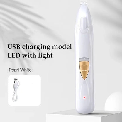 1pc Electric Pet Clippers Cat Dog Quiet Foot Hair Trimmer