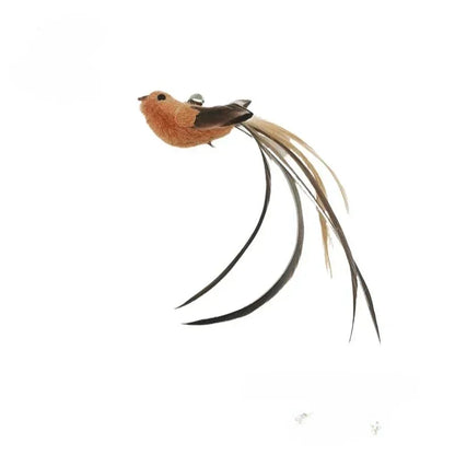 Interactive Cat Toy Funny Simulation Bird Feather