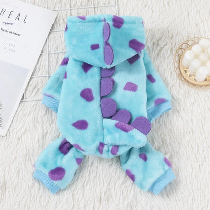 Pet circle, dogs, cats, clothes with plush insulation