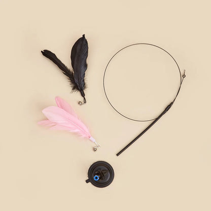 Cats Toys Feathers Wand Interactive Toy Kitten