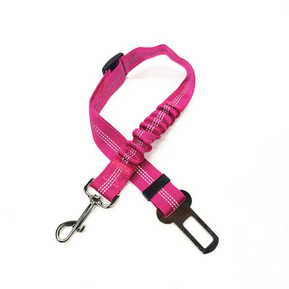 Adjustable Dog Car Seat Belt Harness Leash