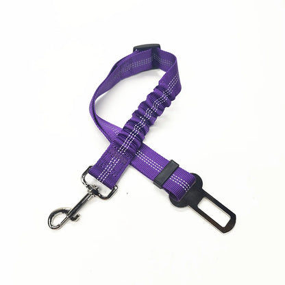 Adjustable Dog Car Seat Belt Harness Leash