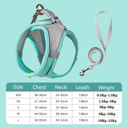Adjustable Puppy Cat Harness