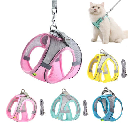 Adjustable Puppy Cat Harness