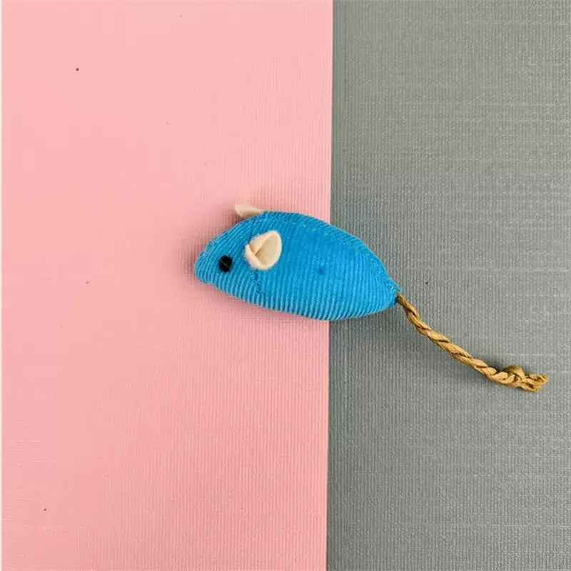 Fun Plush Mouse Cat Toy For Kitten