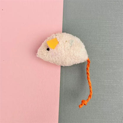 Fun Plush Mouse Cat Toy For Kitten