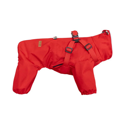 Dog Raincoat with Harness Waterproof
