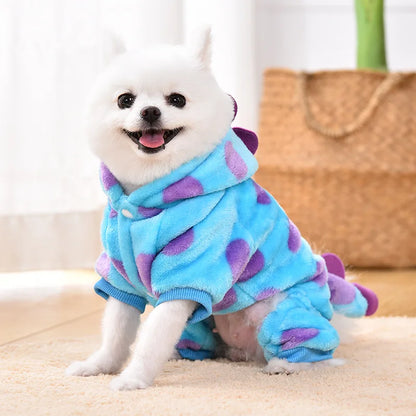 Pet circle, dogs, cats, clothes with plush insulation
