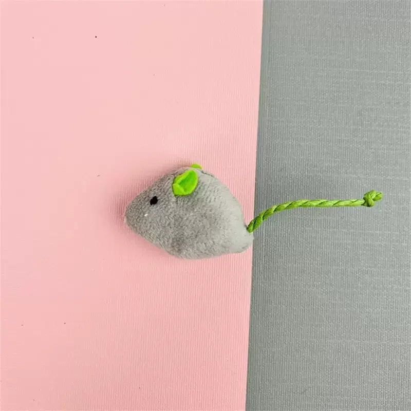 Fun Plush Mouse Cat Toy For Kitten