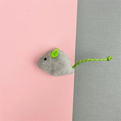 Fun Plush Mouse Cat Toy For Kitten