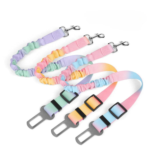 Adjustable Dog Car Seat Belt Harness Leash