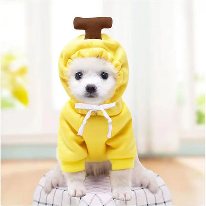 Cute Dog Hoodie Pet Fruit Clothes