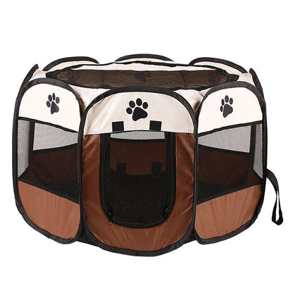 Foldable cats, dog tents claw-resistant