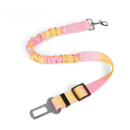 Adjustable Dog Car Seat Belt Harness Leash
