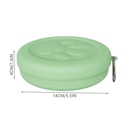 Portable Pet Dog Food Water Container