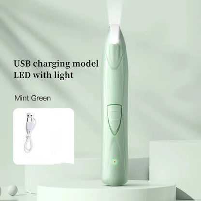 1pc Electric Pet Clippers Cat Dog Quiet Foot Hair Trimmer