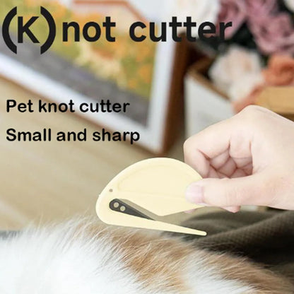 5pcs Pet Knot Cutter, Colorful Perfect De-tangling Tool For Cats