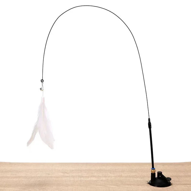 Cats Toys Feathers Wand Interactive Toy Kitten