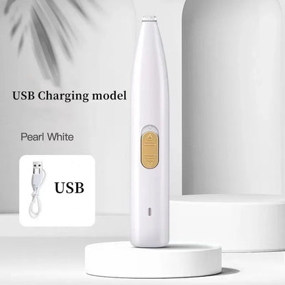 1pc Electric Pet Clippers Cat Dog Quiet Foot Hair Trimmer
