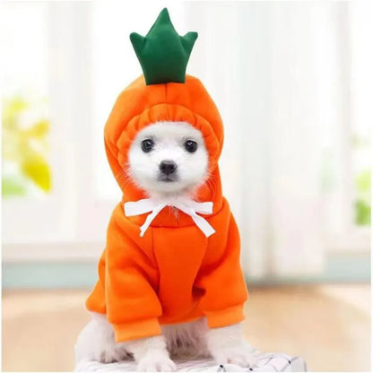 Cute Dog Hoodie Pet Fruit Clothes